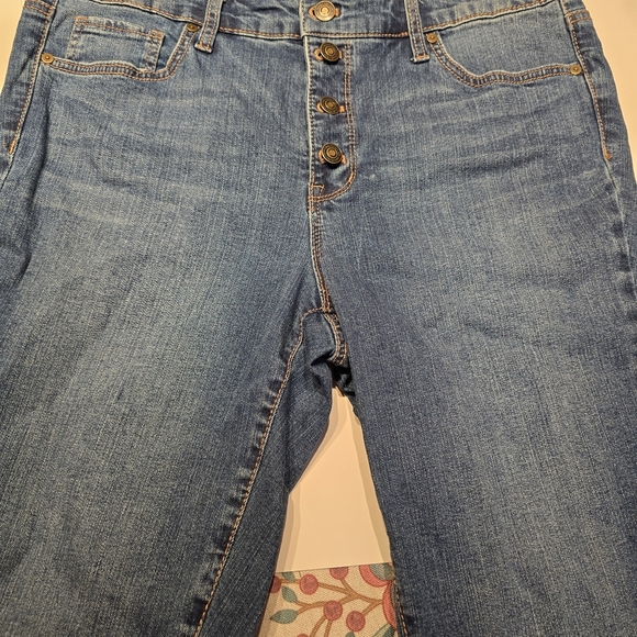 New Directions Dark Blue Skinny Jeans - Picture 7 of 7